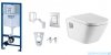 Grohe Zestaw stelaż Rapid Sl Fresh 5w1 Cosmopolitan+miska wisząca Roca Gap Rimless+deska wolnoopadająca 38827/A34647L000/A801472006
